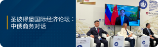 圣彼得堡国际经济论坛：中俄商务对话